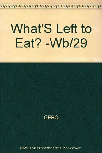 9780070234765: What'S Left to Eat? -Wb/29