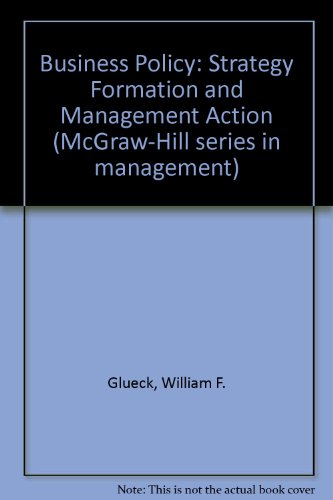 9780070235168: Readings in Business Policy from Business Week (McGraw-Hill Series in Management)