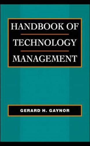 Stock image for Handbook of Technology Management for sale by ThriftBooks-Dallas