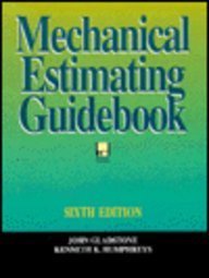 Stock image for Mechanical Estimating Guidebook for sale by Basi6 International