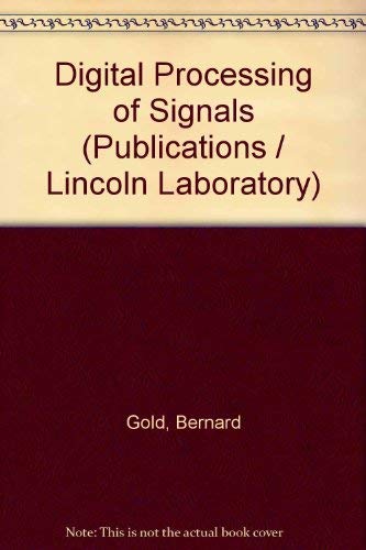 Stock image for DIGITAL PROCESSING OF SIGNALS for sale by Ergodebooks