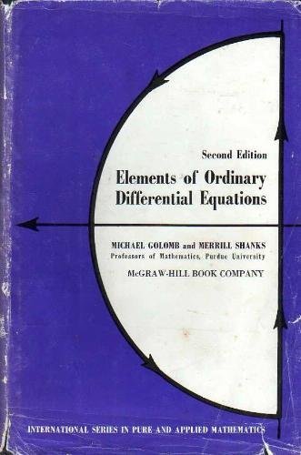 Stock image for Elements of Ordinary Differential Equations, 2nd Edition for sale by ThriftBooks-Atlanta