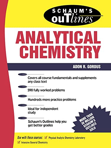 9780070237957: Schaum's Outline of Analytical Chemistry