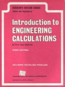 Beispielbild fr Introduction to Engineering Calculations zum Verkauf von Better World Books
