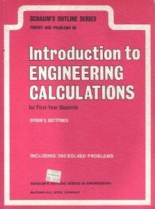 Stock image for Introduction to Engineering Calculations for sale by Better World Books