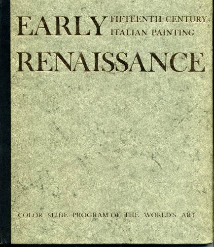 9780070238473: Early Renaissance Fifteenth-Century Italian Painting