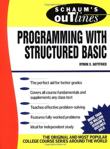 9780070238992: Schaum's Outline of Programming with Structured BASIC (Schaum's Outlines)