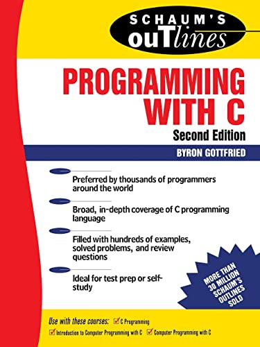 Stock image for Sch Outl Programming with C for sale by ThriftBooks-Atlanta