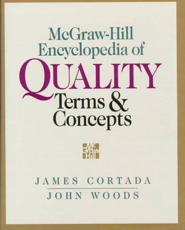 Imagen de archivo de McGraw-Hill Encyclopedia of Quality Terms and Concepts a la venta por Better World Books