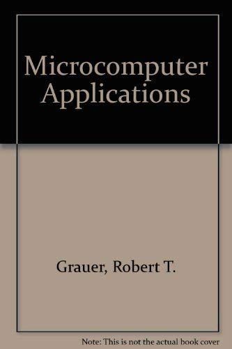 Stock image for Microcomputer Applications for sale by The Book Cellar, LLC