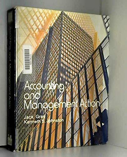 Imagen de archivo de Accounting and management action a la venta por HPB-Red