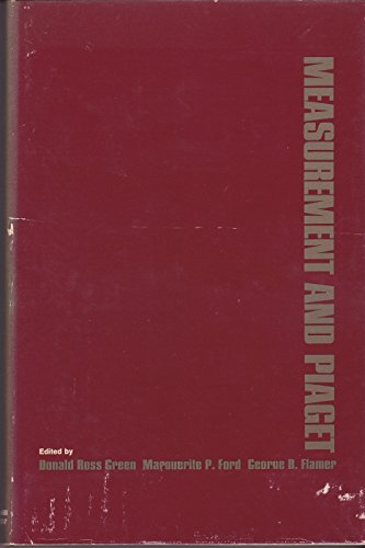 Imagen de archivo de Measurement and Piaget: Proceedings a la venta por Wonder Book