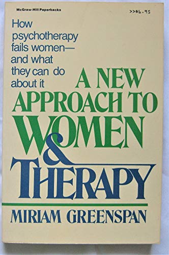 Stock image for New Approach to Women and Therap for sale by ThriftBooks-Atlanta