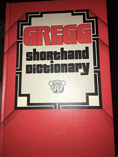 Imagen de archivo de Gregg shorthand dictionary, series 90 a la venta por GoodwillNI