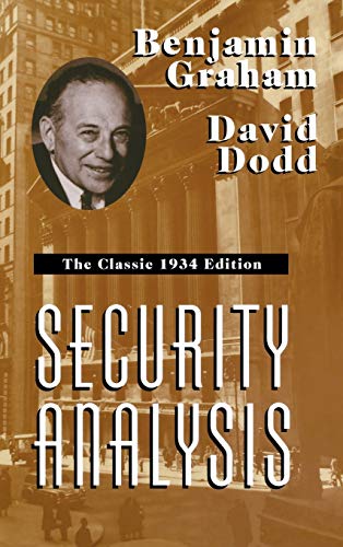 9780070244962: Security Analysis: The Classic 1934 Edition