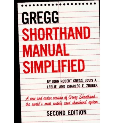 9780070245495: Gregg Shorthand Manual, Simplified