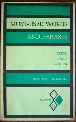Beispielbild fr Most Used Words and Phases zum Verkauf von Better World Books: West