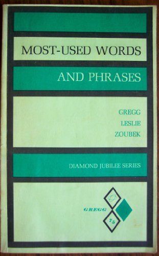 Stock image for Most Used Words and Phases for sale by Better World Books: West