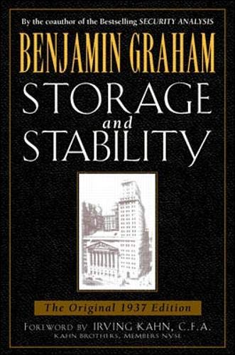 Imagen de archivo de Storage and Stability: A Modern Ever-Normal Granary a la venta por Strand Book Store, ABAA