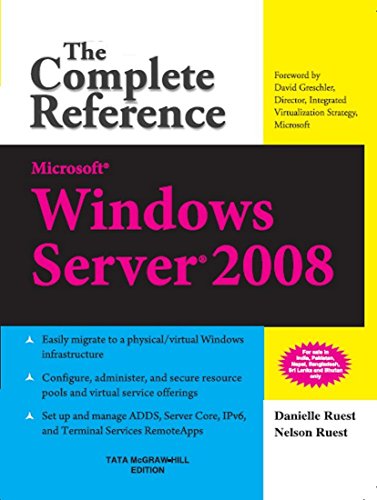 Stock image for Microsoft Windows Server 2008: The Complete Reference 1ED for sale by Mispah books