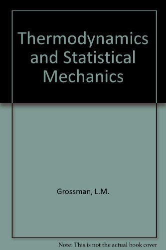 9780070249745: Thermodynamics and Statistical Mechanics