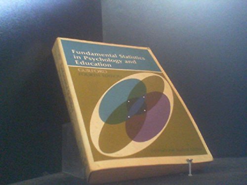 Beispielbild fr Fundamental Statistics in Psychology and Education zum Verkauf von ThriftBooks-Atlanta