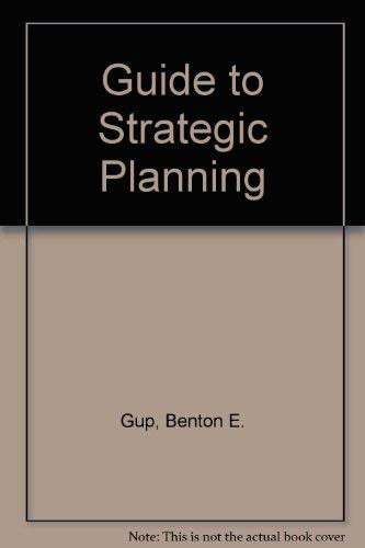 Stock image for Guide to Strategic Planning (McGraw-Hill Series in Management) for sale by Opalick