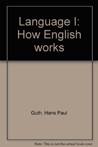 Imagen de archivo de Language I: How English works a la venta por Wonder Book