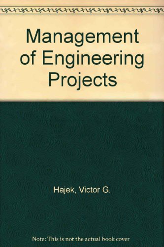 Stock image for Management of Engineering Projects for sale by Bramble Ridge Books