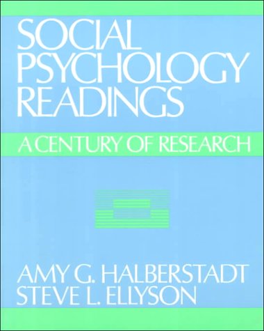 9780070255432: Social Psychology Readings: A Century of Research