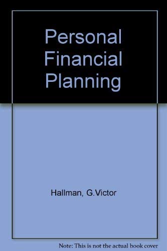 9780070256392: Personal Financial Planning