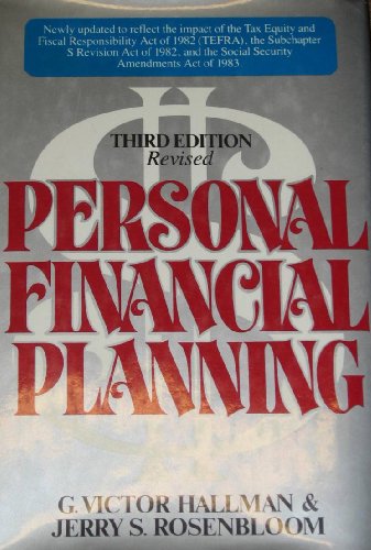 9780070256484: Personal Financial Planning (3rd) Third Edition Revised