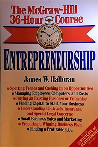 9780070258778: McGraw-Hill 36-hour Course: Entrepreneurship (36 Hour S.)