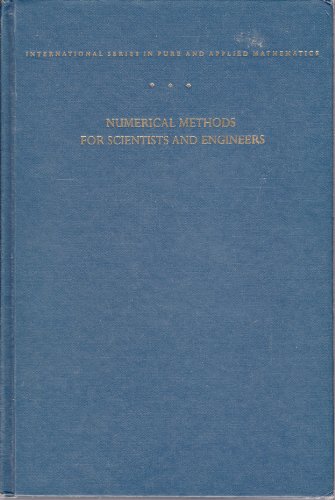 Beispielbild fr Numerical methods for scientists and engineers (International series in pure & applied mathematics) zum Verkauf von ThriftBooks-Dallas