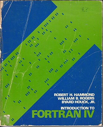 9780070258952: Introduction to FORTRAN IV