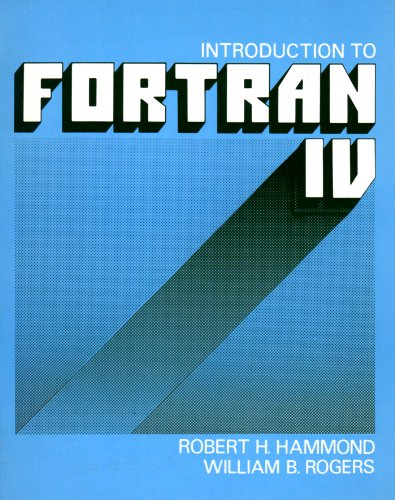 9780070259089: Introduction to Fortran IV