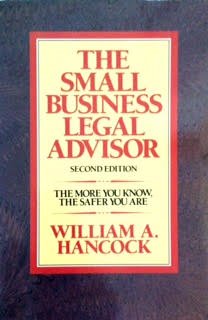 Stock image for Small Business Legal Advisor for sale by Newsboy Books