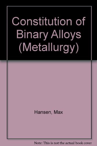 9780070260504: Constitution of Binary Alloys