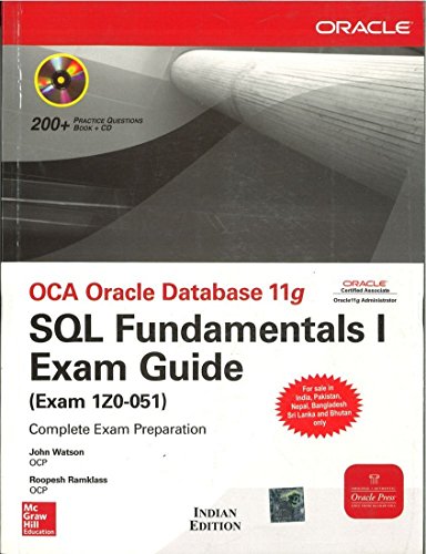 9780070264991: OCA Oracle Database 11g: SQL Fundamentals I Exam Guide (Exam 1Z0-051)