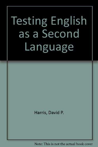 Imagen de archivo de Testing English As a Second Language a la venta por Redux Books