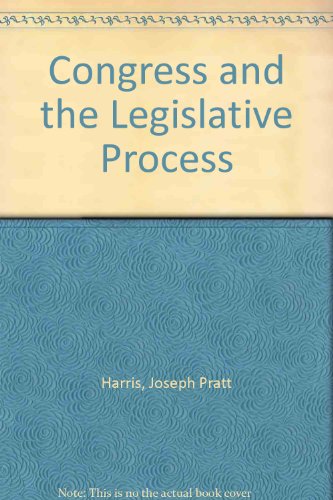 Stock image for Congress and the Legislative Process for sale by Wonder Book