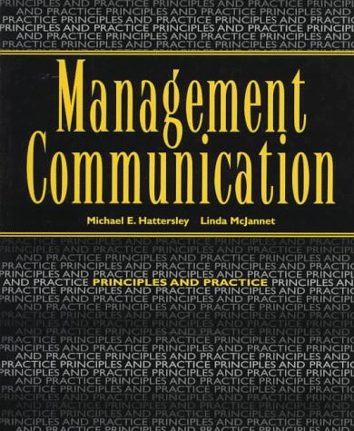 9780070270411: Management Commmunication: Principles and Practice