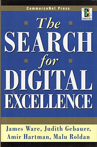 Beispielbild fr The Search for Digital Excellence zum Verkauf von Wonder Book