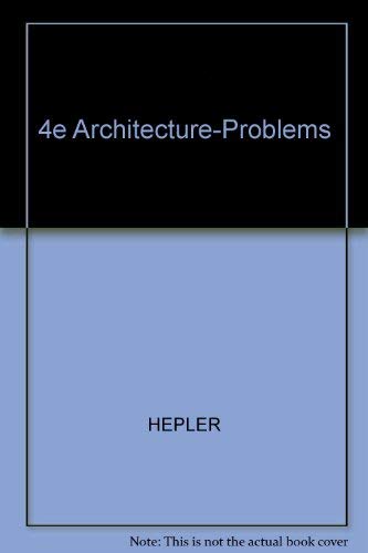 9780070283039: 4e Architecture-Problems