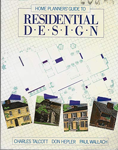 Imagen de archivo de Home Planners' Guide to Residential Design a la venta por Orion Tech