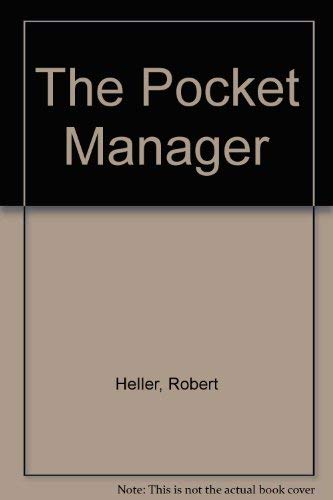 9780070283121: The Pocket Manager