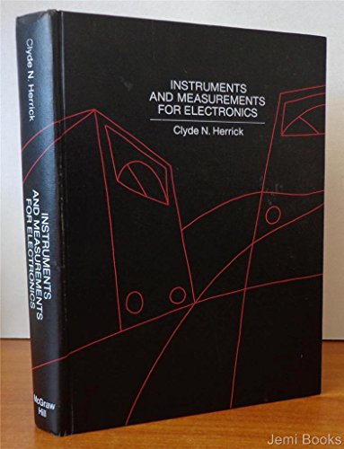 Imagen de archivo de Instruments and Measurements for Electronics a la venta por BookDepart