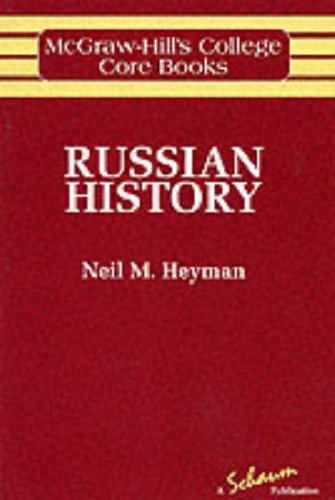 Beispielbild fr Russian History zum Verkauf von Better World Books