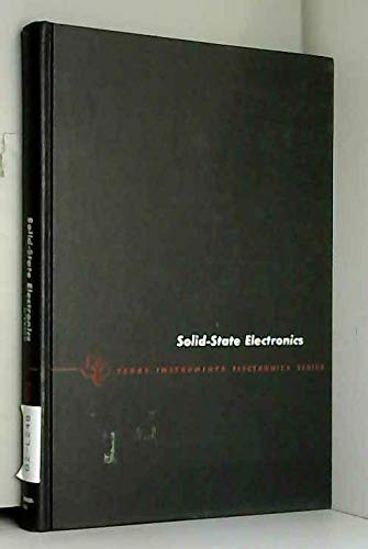 Solid-State Electronics: A Basic Course for Engineers and Technicians - Hibberd, R.G.