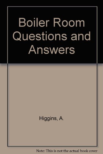 Imagen de archivo de Boiler Room Questions and Answers a la venta por Redux Books